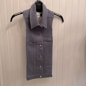 Veronica Beard Slate Denim Dickey NWT